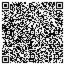 QR code with P & C Auto Sales Inc contacts