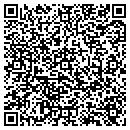 QR code with M H D C contacts