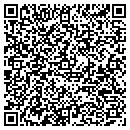 QR code with B & F Mini Storage contacts