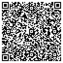 QR code with 3 Day Blinds contacts