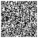 QR code with P K E S contacts