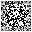 QR code with H202 Salon contacts