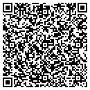 QR code with B & M Trim & Glass Co contacts