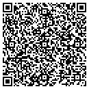 QR code with B and J Tile Coping contacts