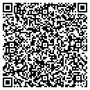 QR code with B & B Solid Creations contacts