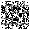 QR code with V L R Texas contacts