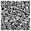 QR code with P W Tree Trimming contacts