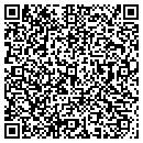 QR code with H & H Carpet contacts