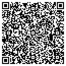 QR code with R J Fencing contacts