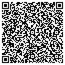 QR code with B & M Auto and Diesel contacts