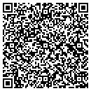 QR code with P&A Sales Bazzars contacts