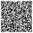QR code with R & P Vcs contacts
