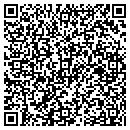 QR code with H R Austin contacts