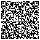 QR code with F Vinson contacts