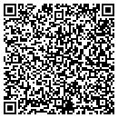 QR code with M & D Auto Sales contacts