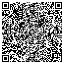 QR code with H E B Foods contacts