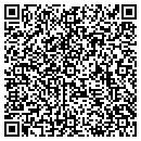QR code with P B & Jam contacts