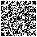 QR code with V & C Sandblasting contacts