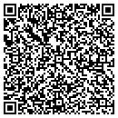 QR code with G & H Backhoe Service contacts