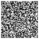 QR code with H B Rental Inc contacts