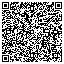 QR code with H & B Leather contacts