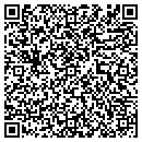 QR code with K & M Framing contacts