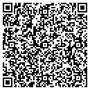 QR code with A & B Glass contacts