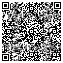 QR code with H&W Designs contacts
