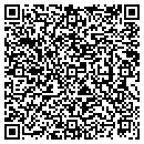 QR code with H & W Ind Service Inc contacts