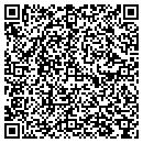 QR code with H Flores Plumbing contacts
