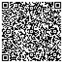 QR code with P T Productions contacts
