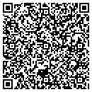 QR code with P J's Painting contacts
