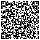 QR code with B Glickman contacts