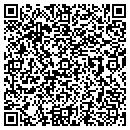 QR code with H 2 Ecoscape contacts