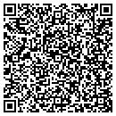 QR code with E & D Mechanical contacts