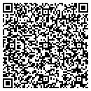 QR code with P & V Service contacts