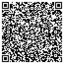 QR code with C & R Farm contacts