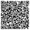 QR code with B & B Food contacts