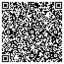 QR code with E B Design Studio contacts
