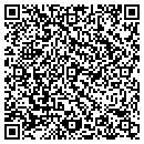 QR code with B & B Frame & Art contacts