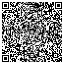 QR code with B & F Printing contacts