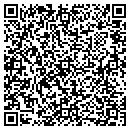 QR code with N C Storage contacts