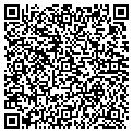 QR code with AGM Display contacts