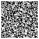 QR code with H & B Grocery contacts