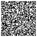 QR code with H S Floral contacts