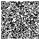 QR code with B & S Janitor Service contacts