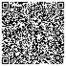 QR code with J & B Plumbing Heating and AC contacts