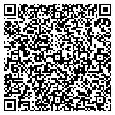QR code with K Mitchell contacts