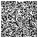 QR code with P E Service contacts