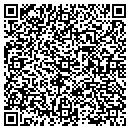 QR code with R Vending contacts